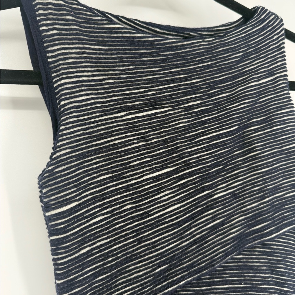 Bailey 44 Navy Striped Dress - Picture 3 of 5
